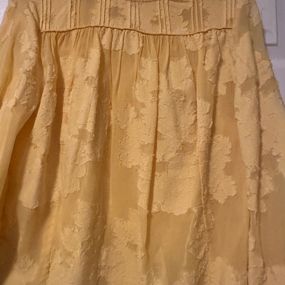 Wilfred Soft Yellow Ruffled Top - Picture 3 of 5